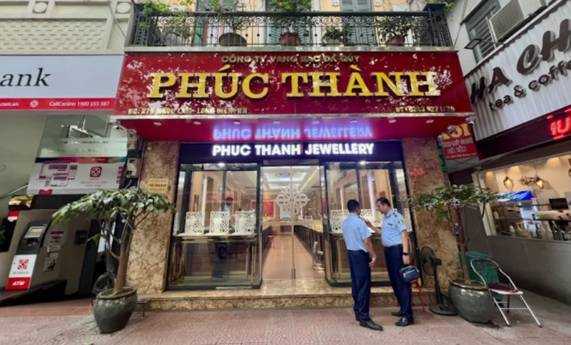 Biên nhận giao dịch vàng tại Phúc Thành Ngọc Lâm