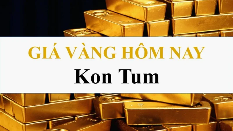 Biểu đồ biến động giá vàng tại Kon Tum