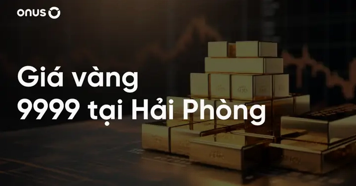 Biểu đồ giá vàng 9999 hôm nay tại Hải Phòng