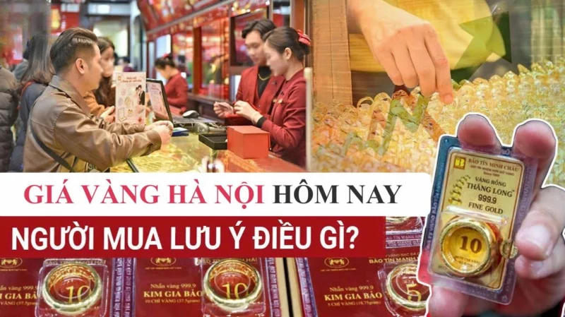 Biểu đồ giá vàng hôm nay