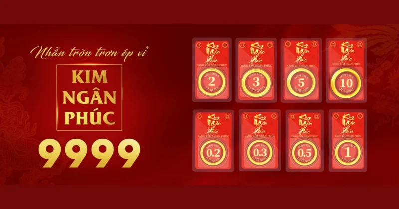 Biểu đồ giá vàng Kim Ngân