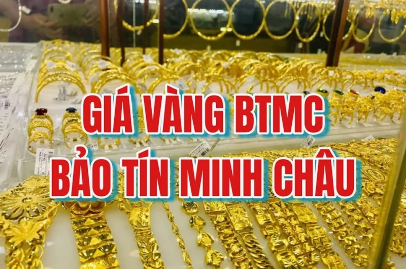 Giá vàng Bảo Tín Minh Châu 2026: Cập nhật, dự báo & phân tích Biểu đồ giá vàng tại Bảo Tín Minh Châu