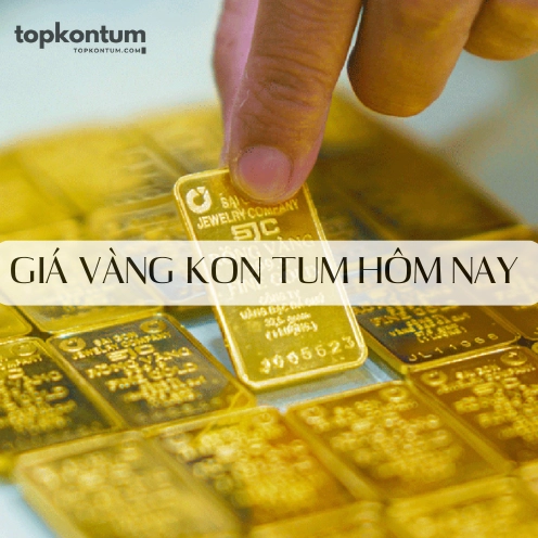 Biểu đồ so sánh giá vàng Kon Tum và giá vàng thế giới