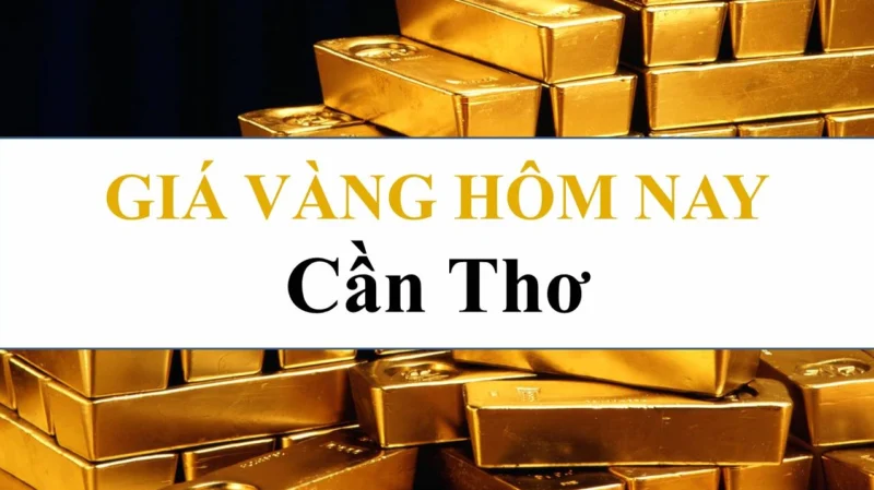 Biểu đồ so sánh giá vàng SJC Cần Thơ qua các tháng
