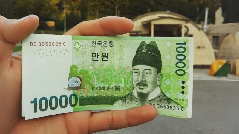 Biểu đồ tỷ giá Won Việt Nam