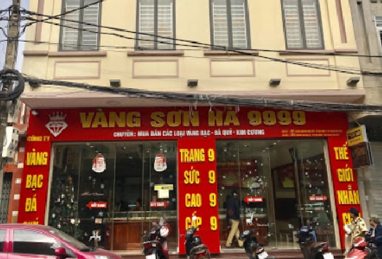 Các mẫu trang sức vàng tinh xảo tại Tiệm Vàng Sơn Hà