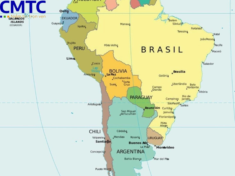 Brazil Thuộc Châu Lục Nào? Khám Phá Vị Trí Địa Lý & Đặc Điểm Nổi Bật Châu Mỹ gồm các quốc gia nào
