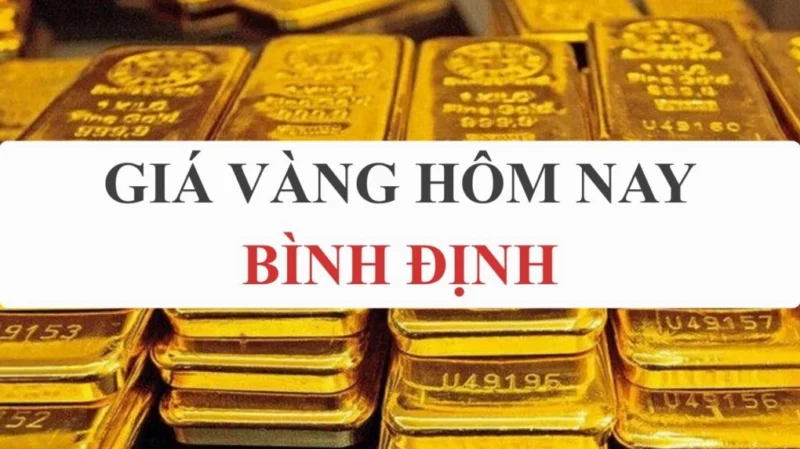 Giá vàng Bình Định hôm nay
