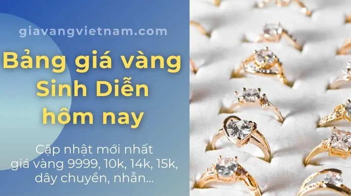 Vàng Sinh Diễn Bắc Ninh Hôm Nay Giá: Cập Nhật Chi Tiết 2026 Giá vàng hôm nay tại Sinh Diễn, Bắc Ninh