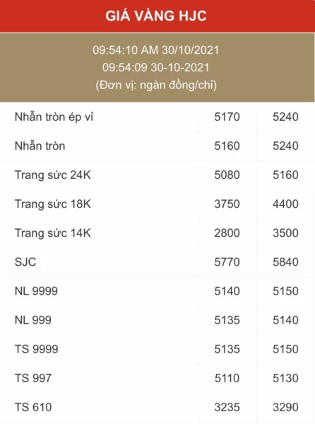 Cập Nhật Giá Vàng HJC Mới Nhất 2026: Dự Báo Xu Hướng Logo thương hiệu vàng HJC