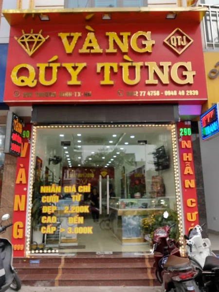 Vàng Quý Tùng Thái Nguyên: Địa Chỉ Vàng Uy Tín 2026 Tiệm vàng Quý Tùng Thái Nguyên
