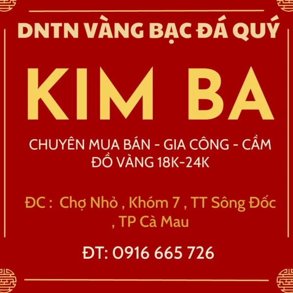 Giá vàng Cà Mau 2026: Cập nhật mới nhất, dự báo xu hướng Vàng nhẫn tại Cà Mau